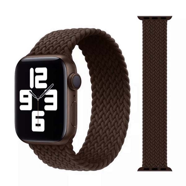 

Монобраслет для Apple Watch 38/40 (size 4 - 143 ) плетенный коричневый, Watch
