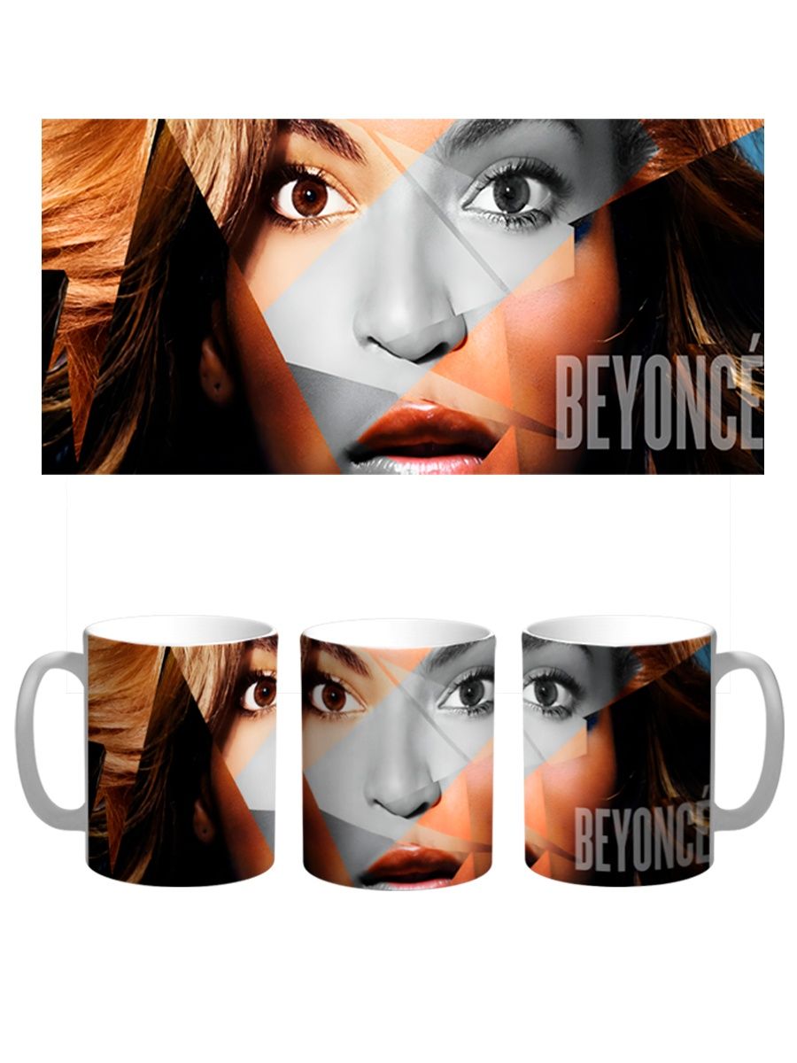 

Кружка Каждому Своё Beyonce, Бейонсе, Певица 330 мл, CU-MZBY16-W/S