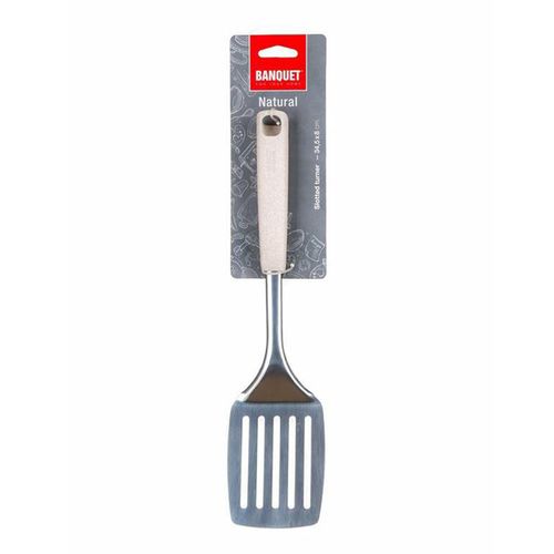 

Лопатка кухонная Banquet Natural 28505035 металлическая 34,5 х 8 см