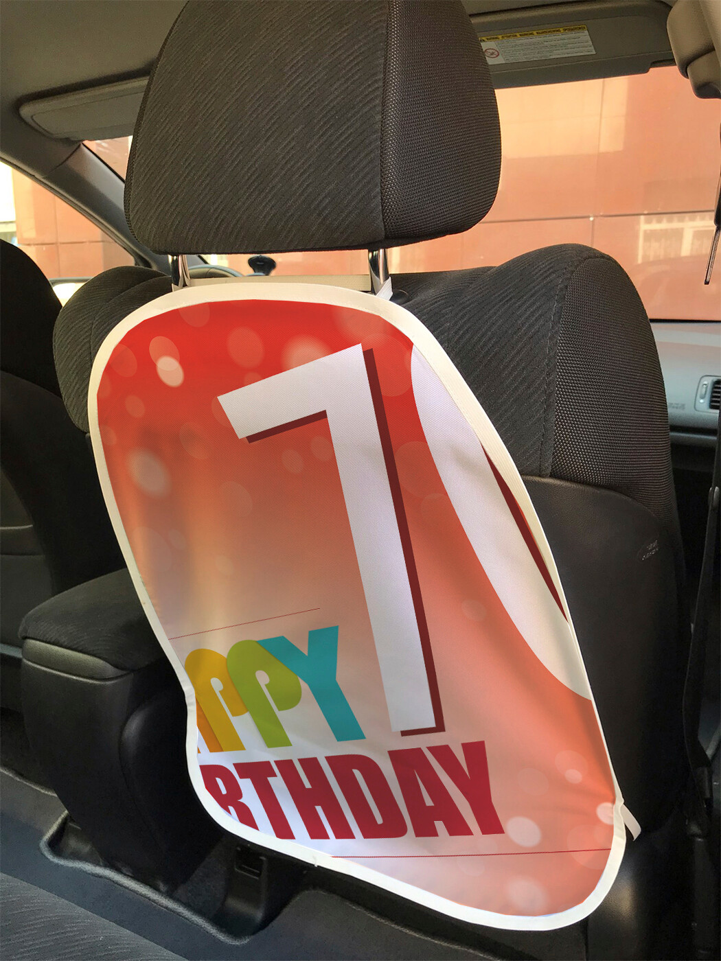 

Накидка на спинку сиденья JoyArty Радужные блики, 45х62, Радужные блики