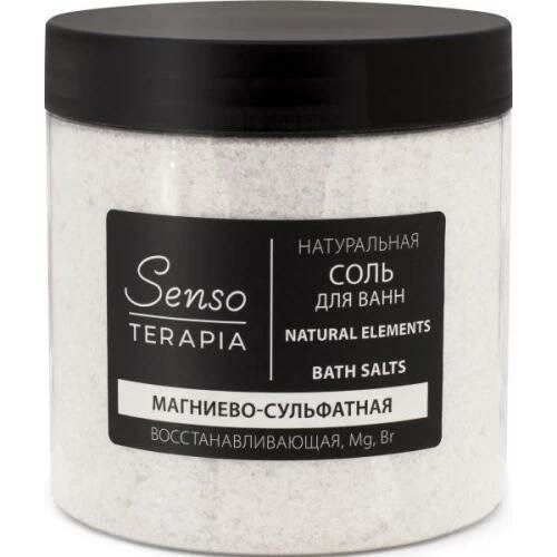 Соль для ванны Senso Terapia Natural Elements натуральная магниево-сульфатная 600 г