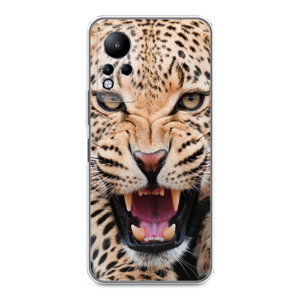 

Чехол для Infinix Note 11/12 G88 "Леопард 3d", Бежевый;черный, 3100450-6