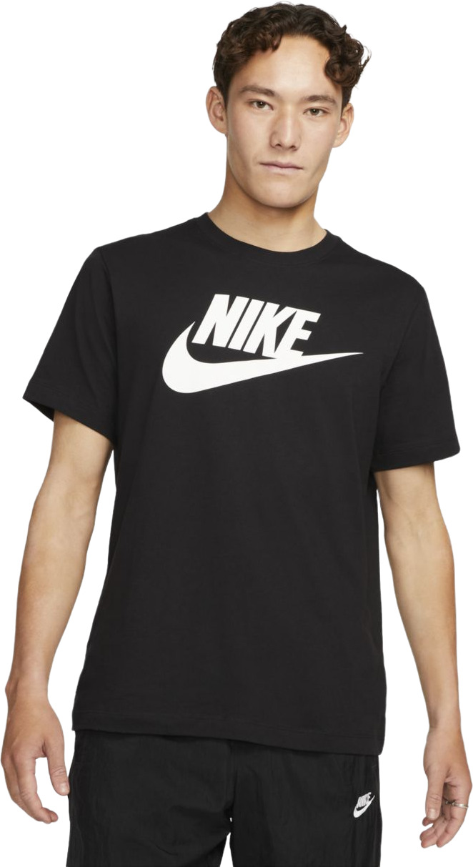 

Футболка мужская Nike AR5004 черная L, Черный, AR5004