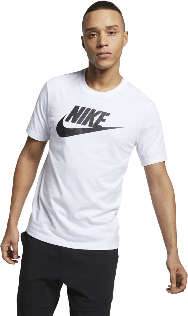 

Футболка мужская Nike AR5004 белая XL, Белый, AR5004