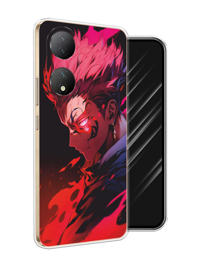 

Чехол Awog на Vivo Y100 "Взгляд Сукуны", Розовый;красный;черный, 268250-1