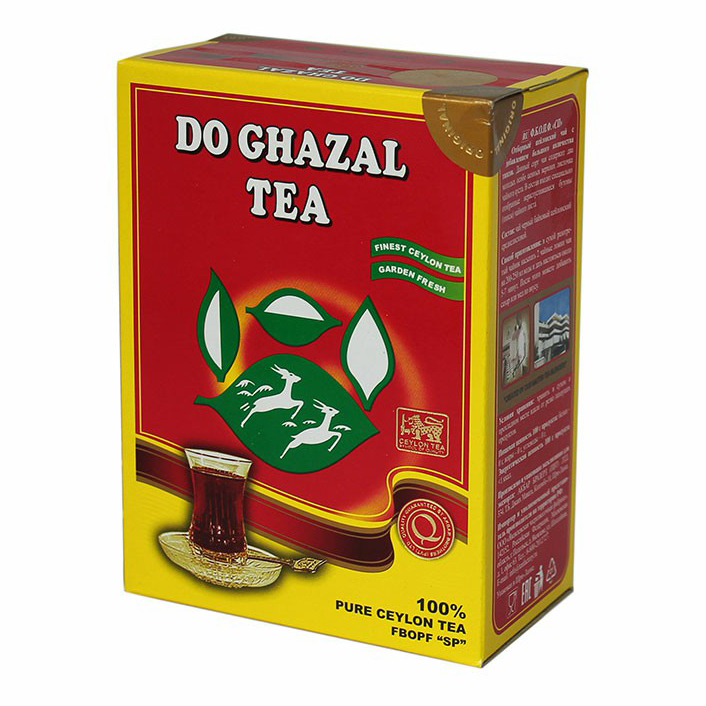 Чай черный Akbar Dо Ghazal Pure Ceylon Tea Fbopf листовой 200 г