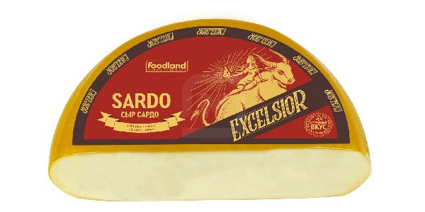 Сыр полутвердый Excelsior Сардо 45%