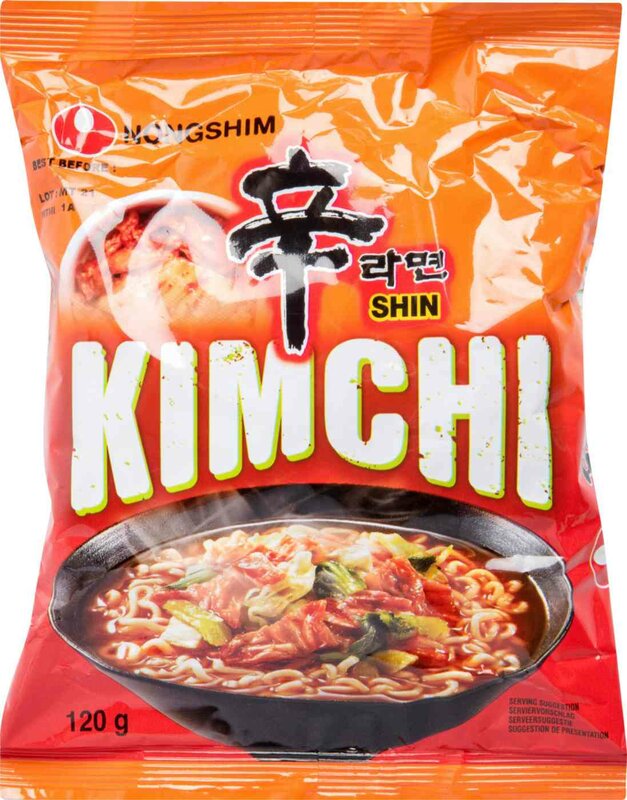 Лапша Nongshim Halal Kimchi Ramyun быстрого приготовления 70 г 175₽