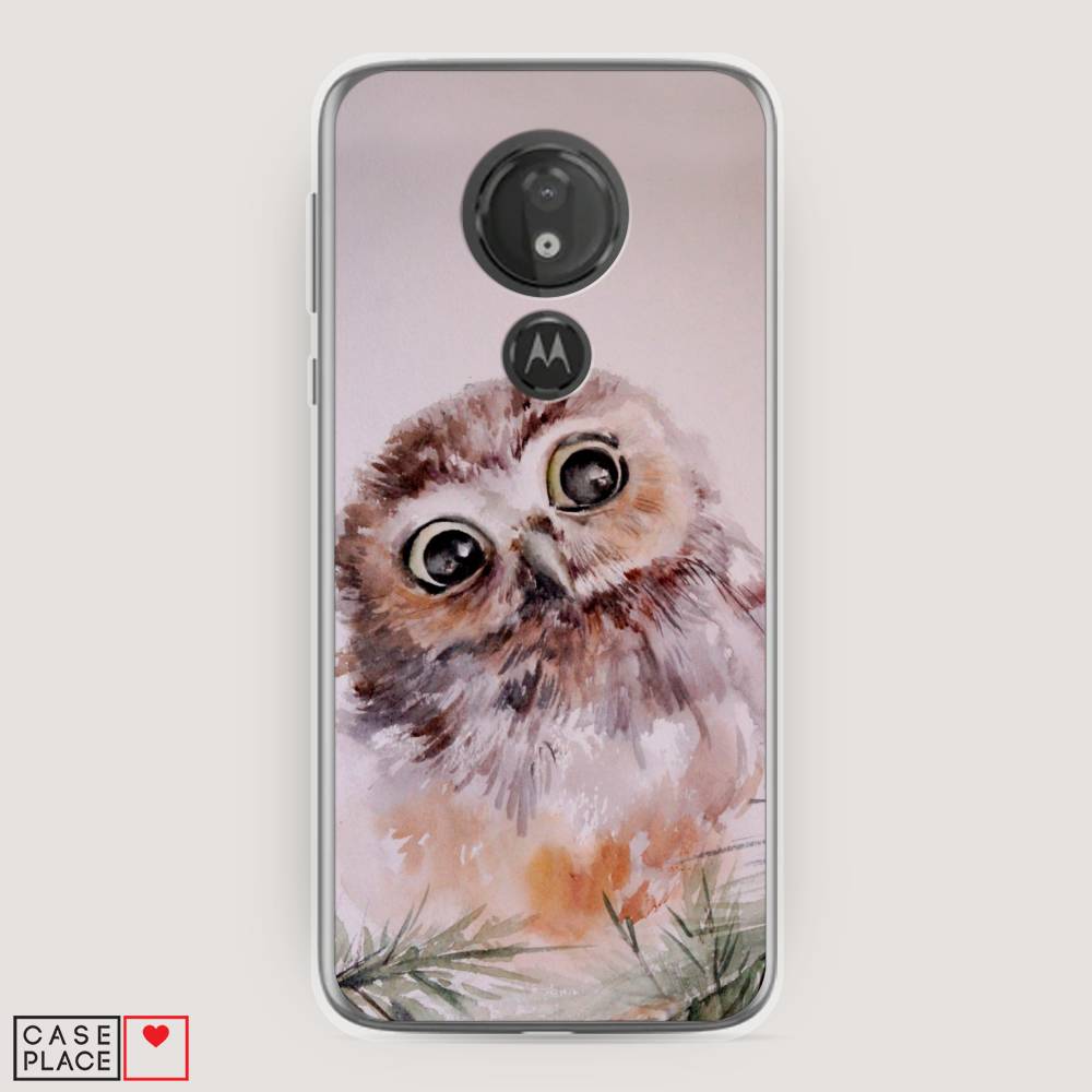 

Чехол Awog на Motorola Moto G7 Power / Моторола Мото G7 Power "Сова на розовом", Разноцветный, 241350-1