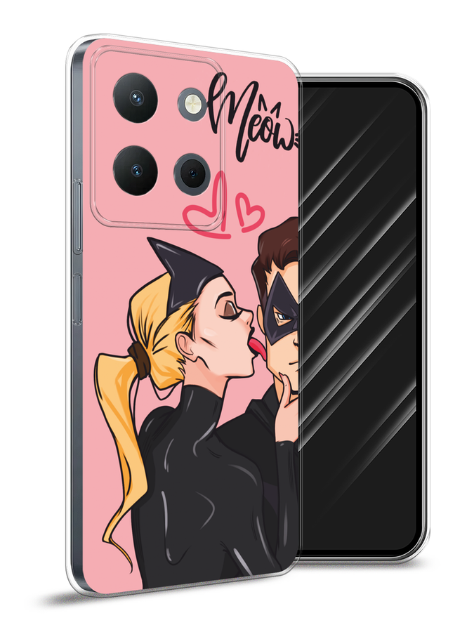 

Чехол Awog на Vivo Y36 4G "Kiss of Cat Woman", Розовый;черный;бежевый, 269250-1