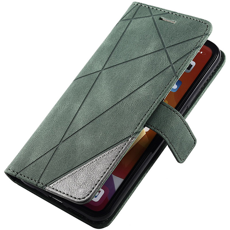 

Чехол книжка Epik Retro Book для iPhone 13 Pro Max, Зеленый
