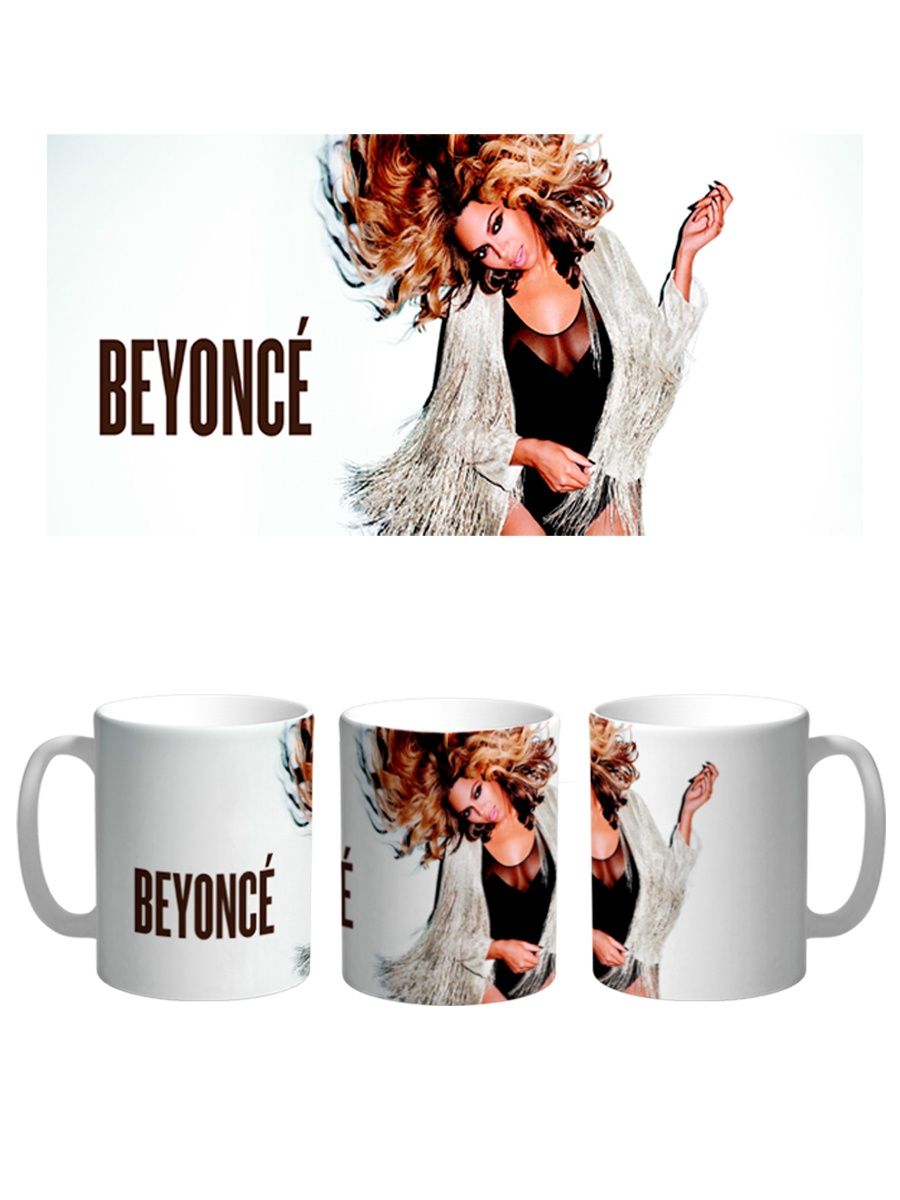 

Кружка Каждому Своё Beyonce, Бейонсе, Певица 330 мл, CU-MZBY18-W/S