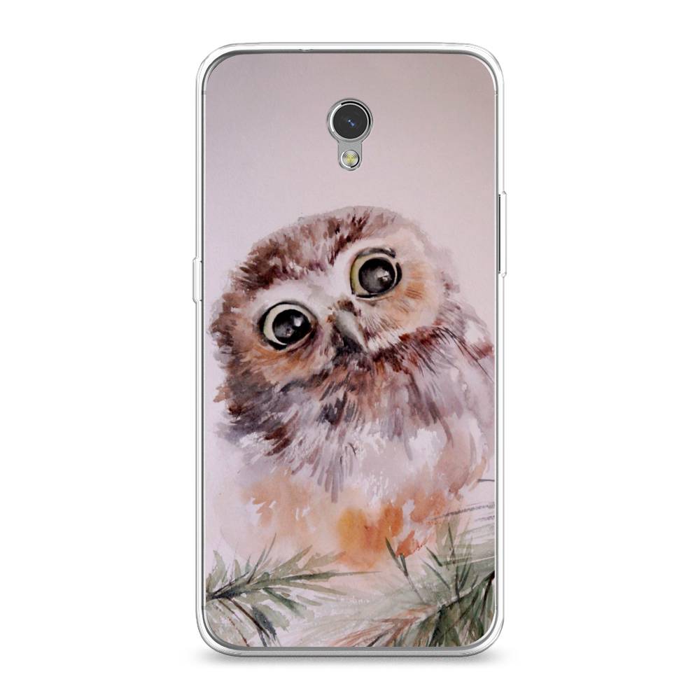 

Чехол Awog на ZTE Blade V7 / ЗТЕ Блэйд V7 "Сова на розовом", Разноцветный, 131150-1