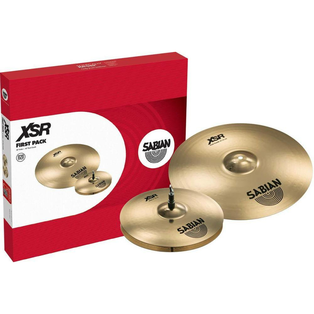 

Комплект тарелок для ударной установки Sabian XSR First Pack, XSR First Pack