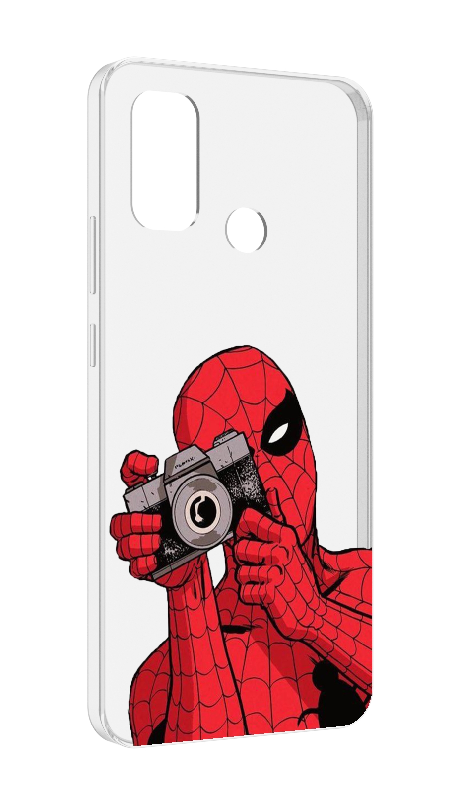 

Чехол MyPads человек паук фотограф детский для UleFone Note 10P/Note 10, Прозрачный, Tocco