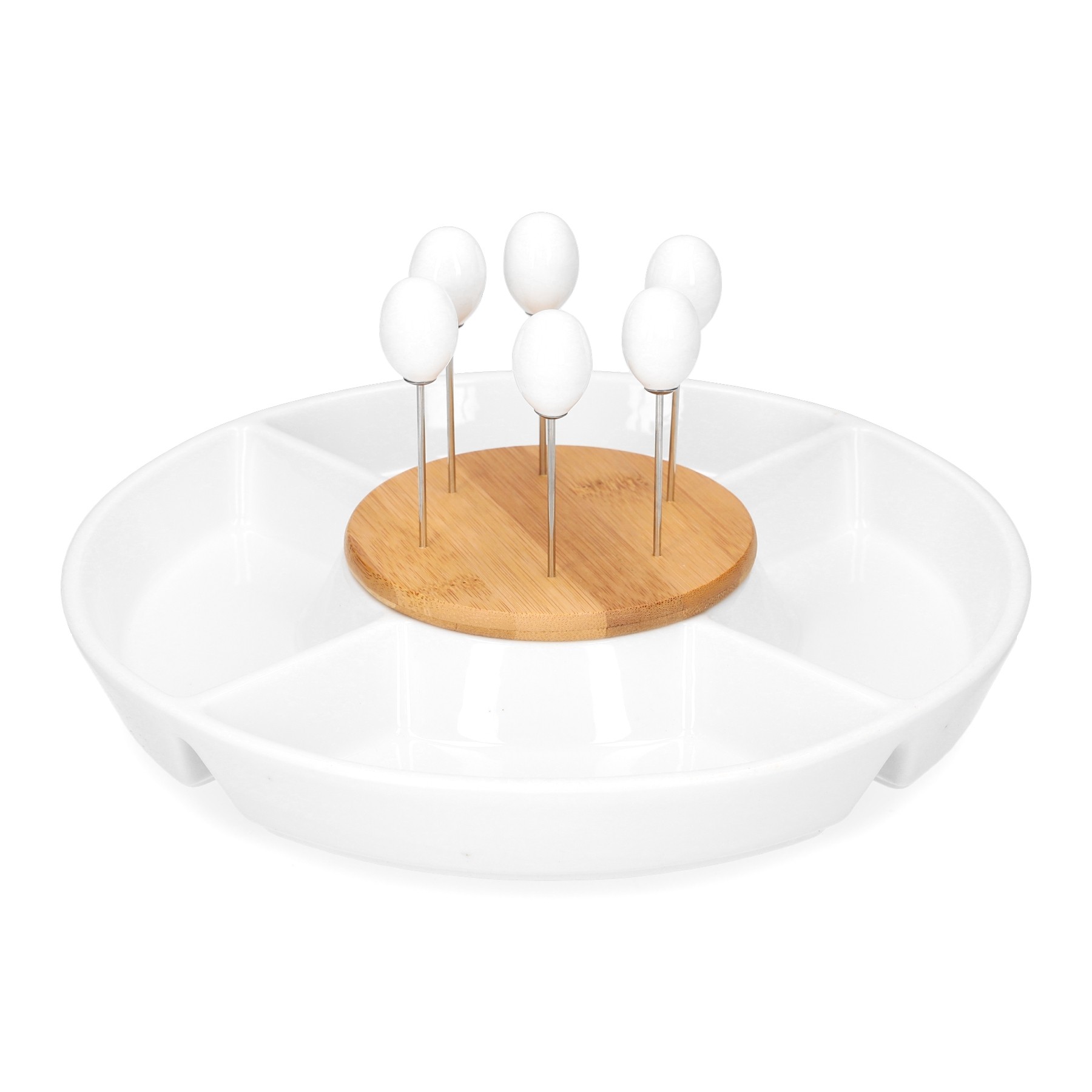 

Менажница Koopman tableware со шпажками 25,5 см