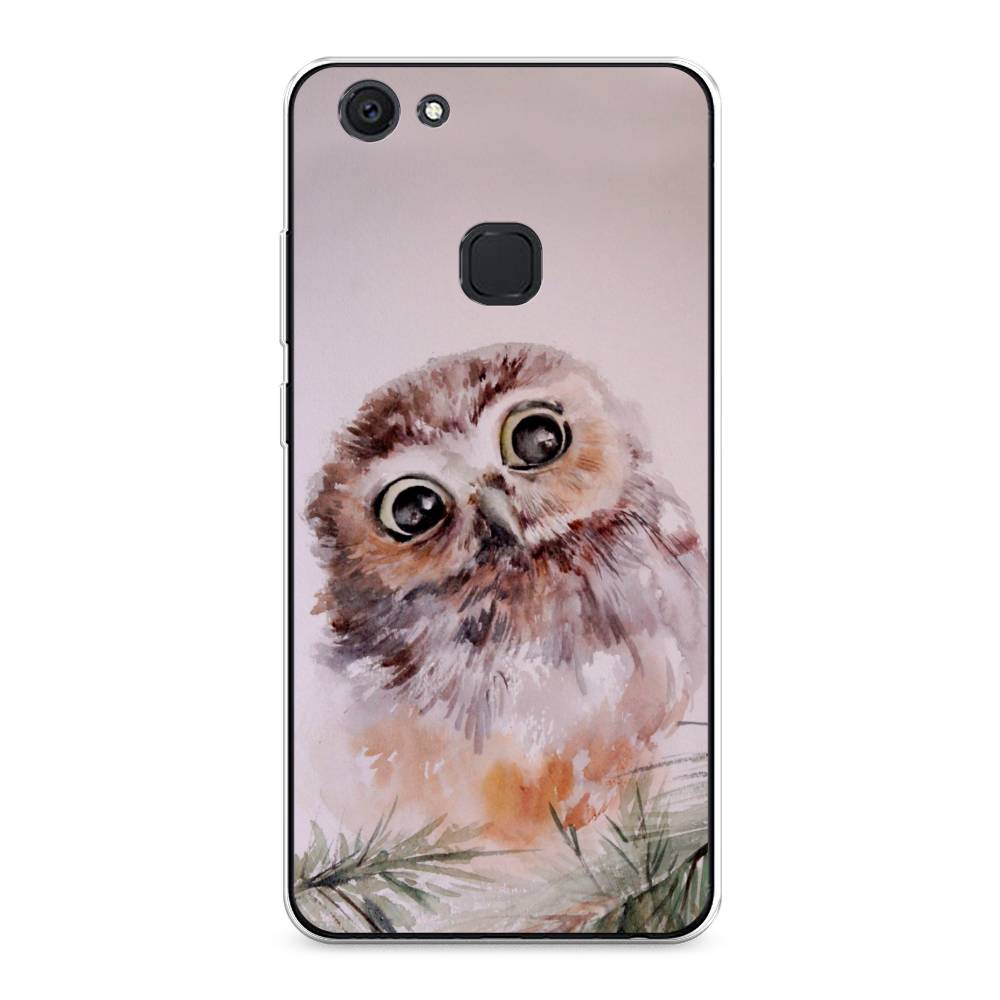 

Чехол Awog на Vivo V7 Plus "Сова на розовом", Разноцветный, 260750-1