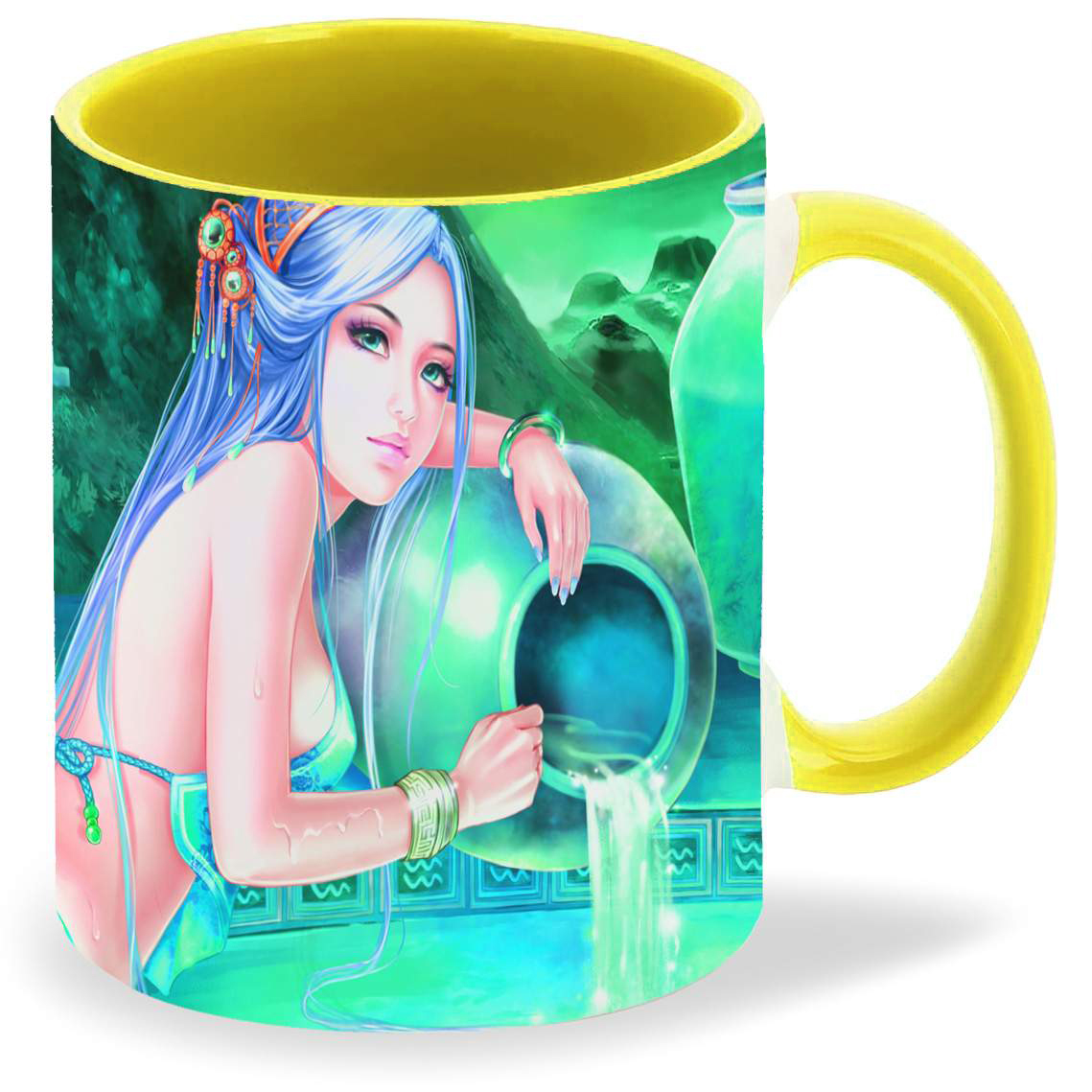 

Кружка CoolPodarok Девушка водолей