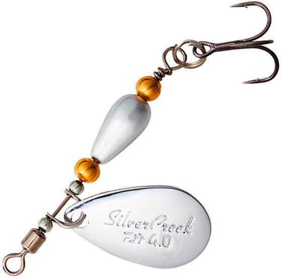 

Блесна Daiwa SILVER CREEK SPINNER 3.0гр # Silver, Золотистый;серебристый, SPINNER