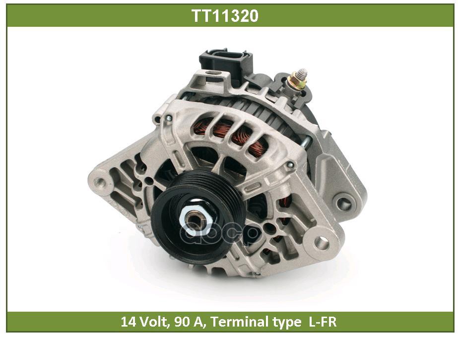 

Генератор HYUNDAI Solaris (11-) KIA Ceed (06-) (G4FC) 14В 90A TESLA TECHNICS