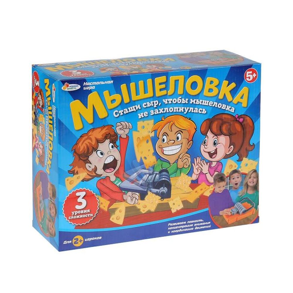 фото Настольная игра играем вместе мышеловка