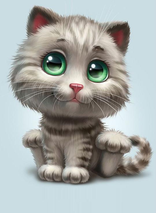 

Алмазная вышивка Гранни Зеленоглазик, 19x27 см, Зеленоглазик