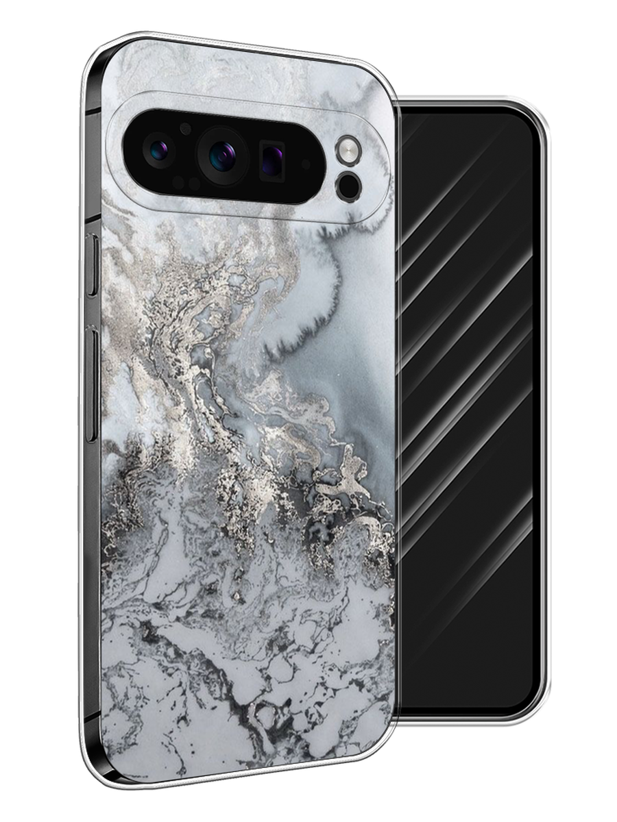 

Чехол Awog на Google Pixel 9 Pro "Морозная лавина серая", Серый;серебристый, 272050-1