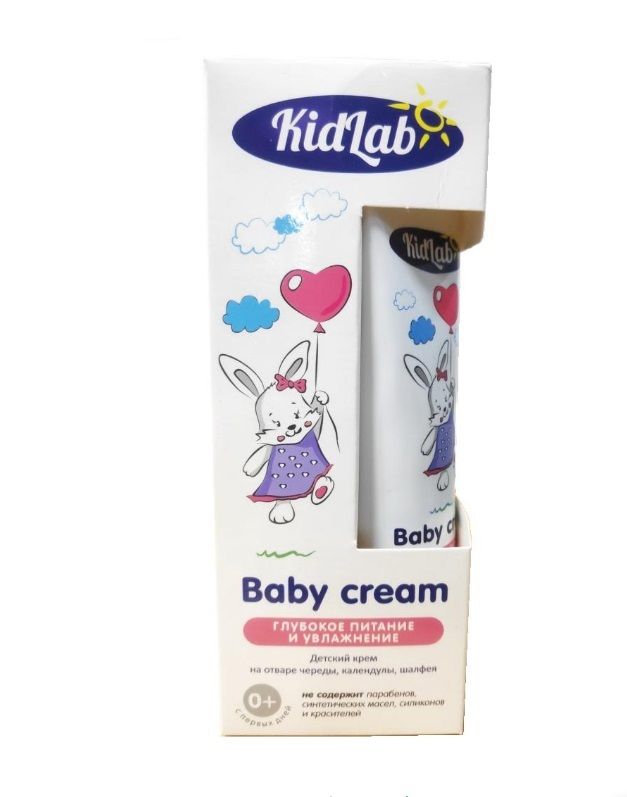 

Крем детский KidLab глубокое питание и увлажнение 0+ 45мл 398799172