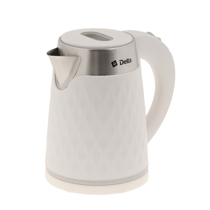 Чайник электрический Delta DL-1111 1.7 л белый чайник термос delta