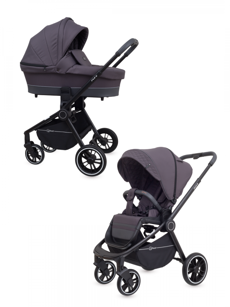 

Коляска 2 в 1 Rant Flex от 0 до 36 месяцев Moon Grey, RA062