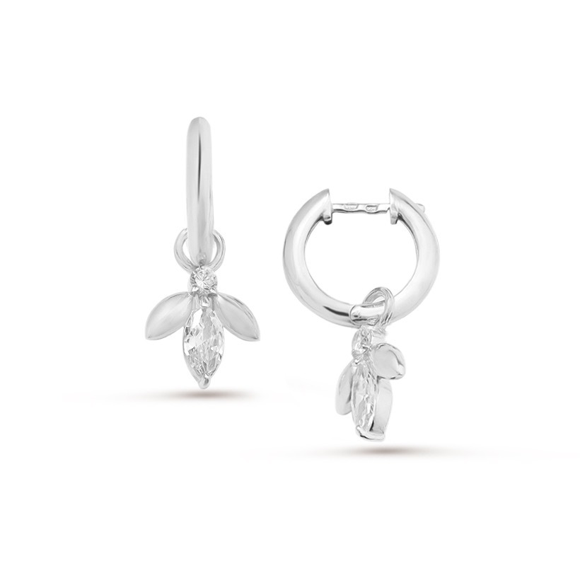 

Серьги из серебра с фианитом Pepela Jewelry PJ2-126, PJ2-126
