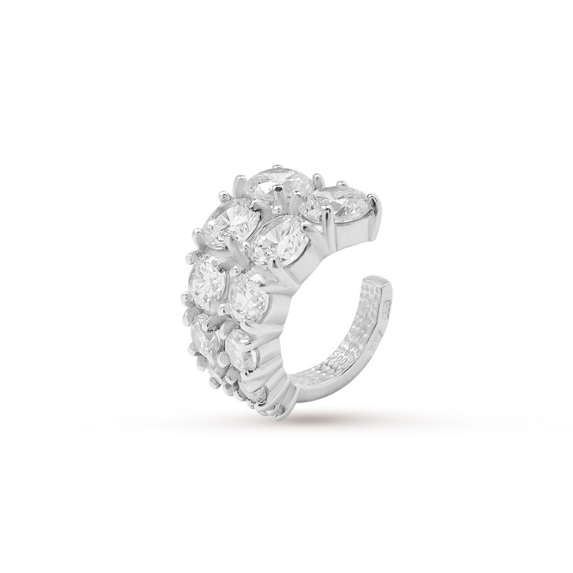 

Моносерьга из серебра с фианитом Pepela Jewelry PJ2-136, PJ2-136
