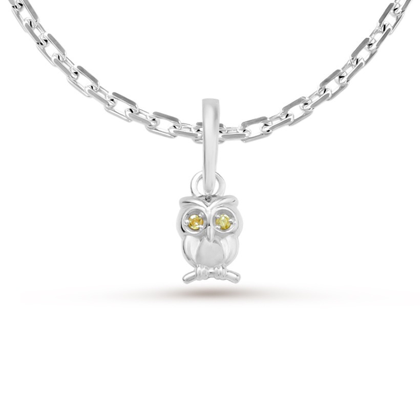 

Кулон из серебра с фианитом Pepela Jewelry PJ3-041, PJ3-041