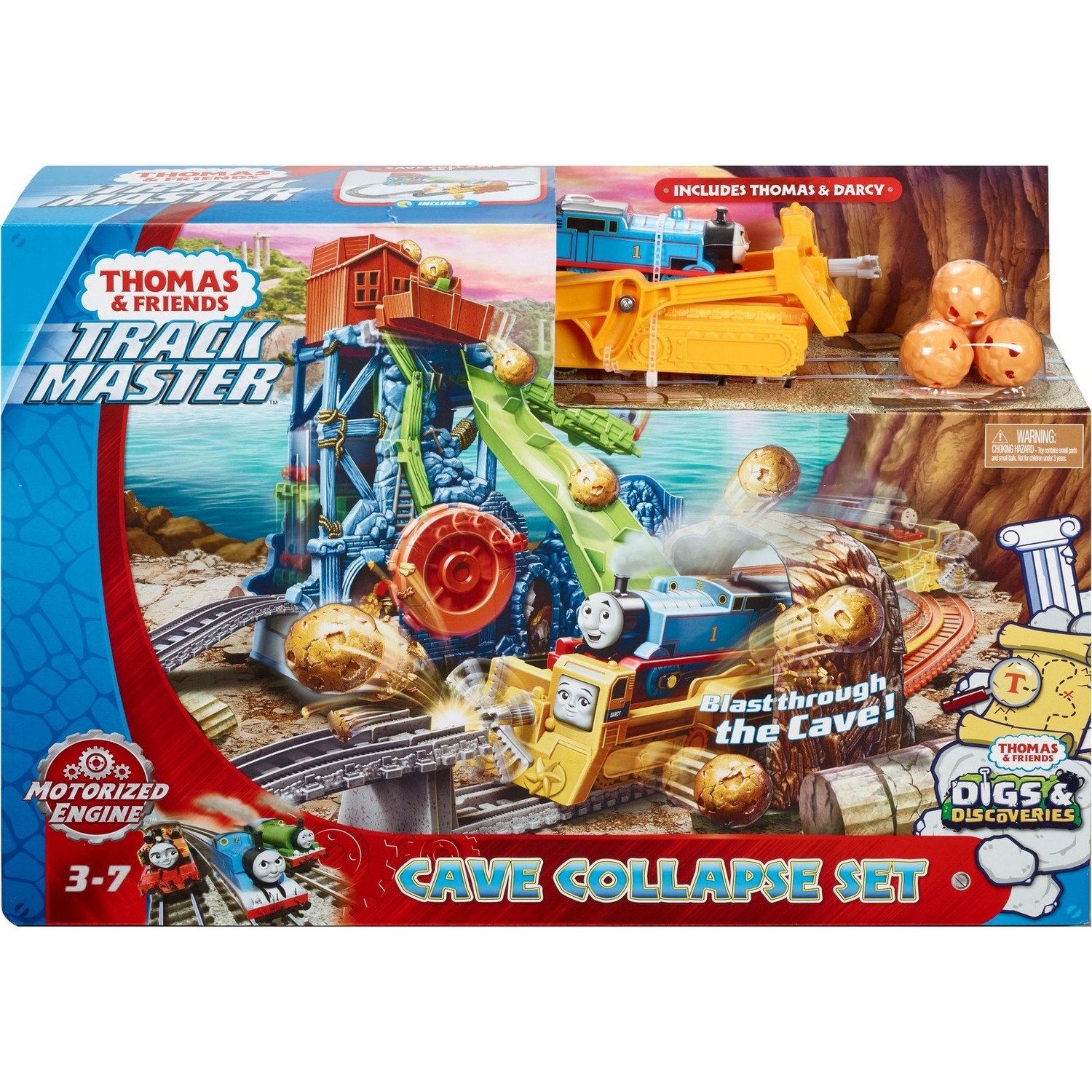 

Игровой набор Thomas & Friends Моторизованные паровозики Обвал в пещере