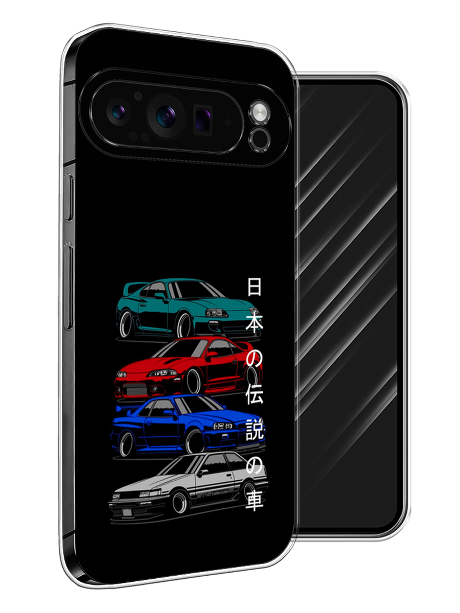 

Чехол Awog на Google Pixel 9 Pro "JDM Legend cars", Зеленый;красный;синий, 272050-1