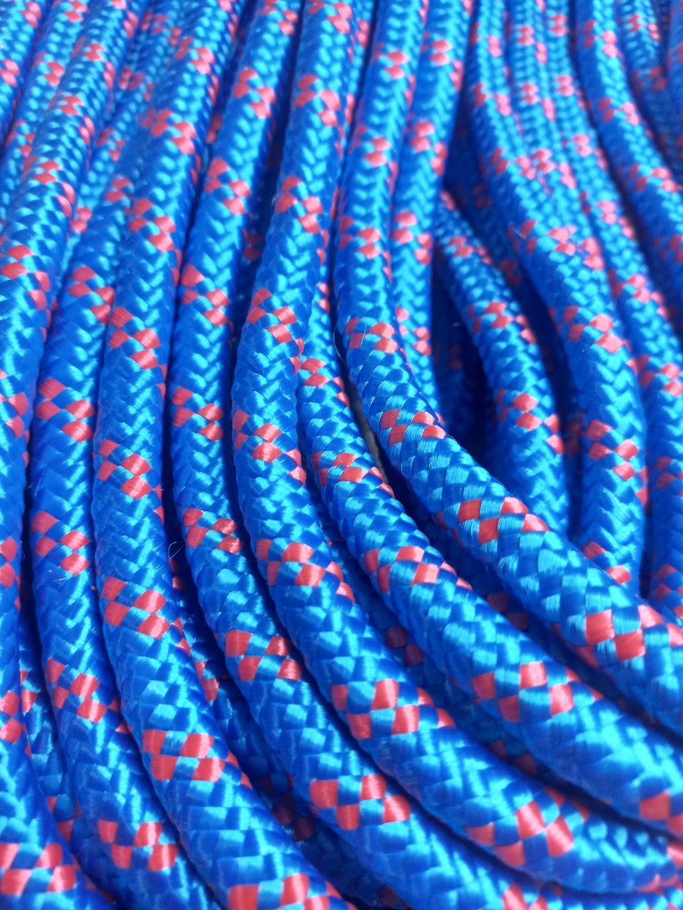 Шнур верёвка плетёный полипропиленовый 24-прядный диаметр D-10мм длина - 30 метров