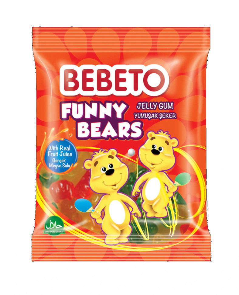 

Мармелад Bebeto Fenny Bears 70 г