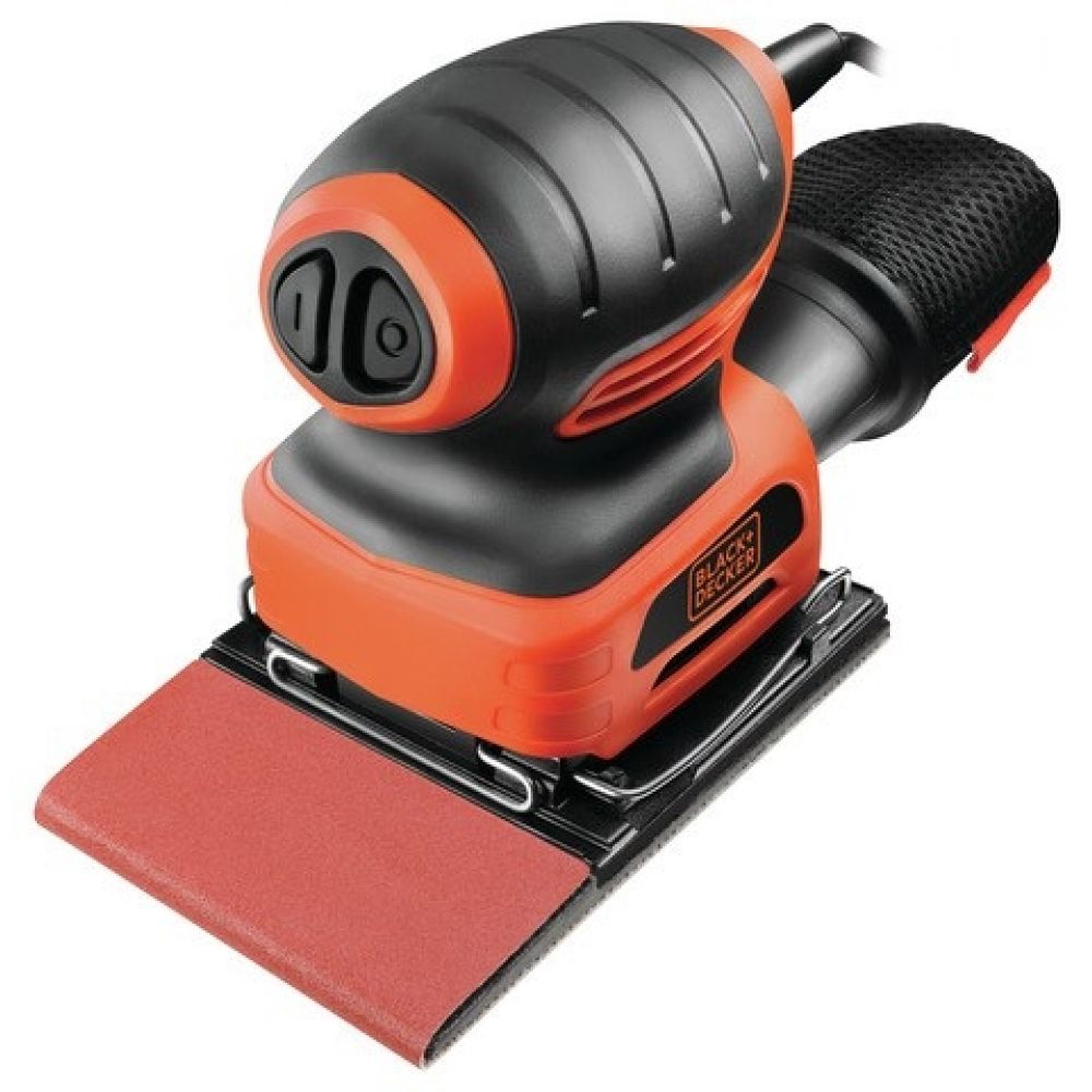 фото Плоскошлифовальная машина black+decker ka400, 220 вт, 113,5x109 мм