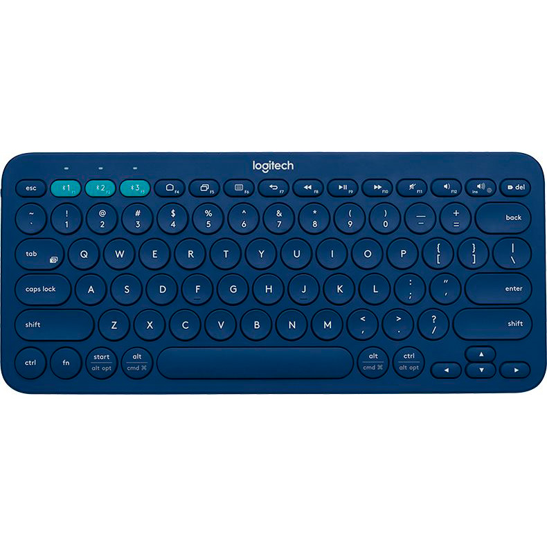 Беспроводная клавиатура Logitech K380 синий (920-007591)