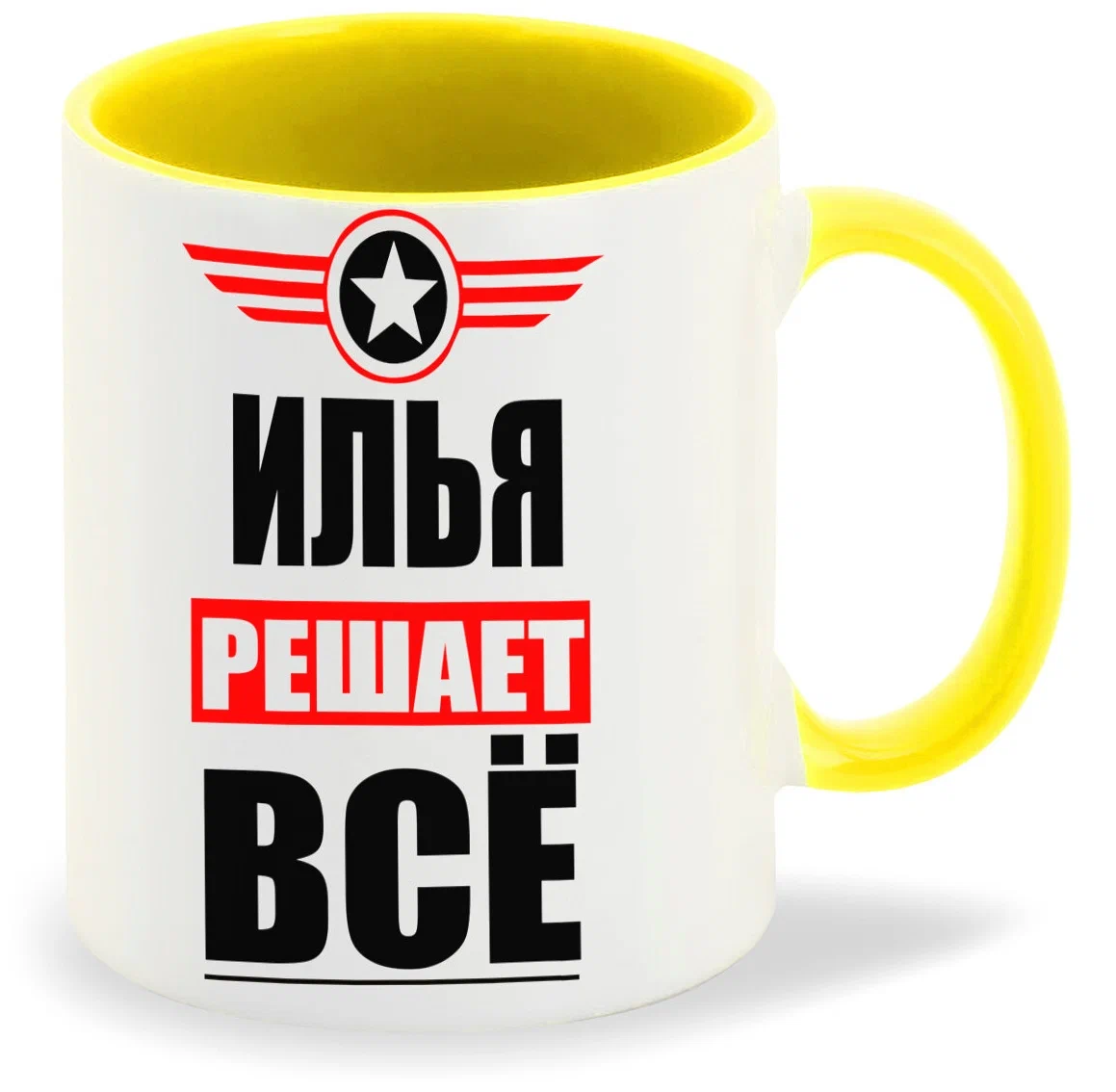 

Кружка CoolPodarok ИЛЬЯ решает все