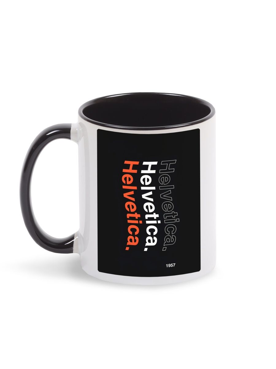 

Кружка Каждому Своё Типографика, Futura, Helvetica, Вёрстка 330 мл, CU-STTP5-BI/S