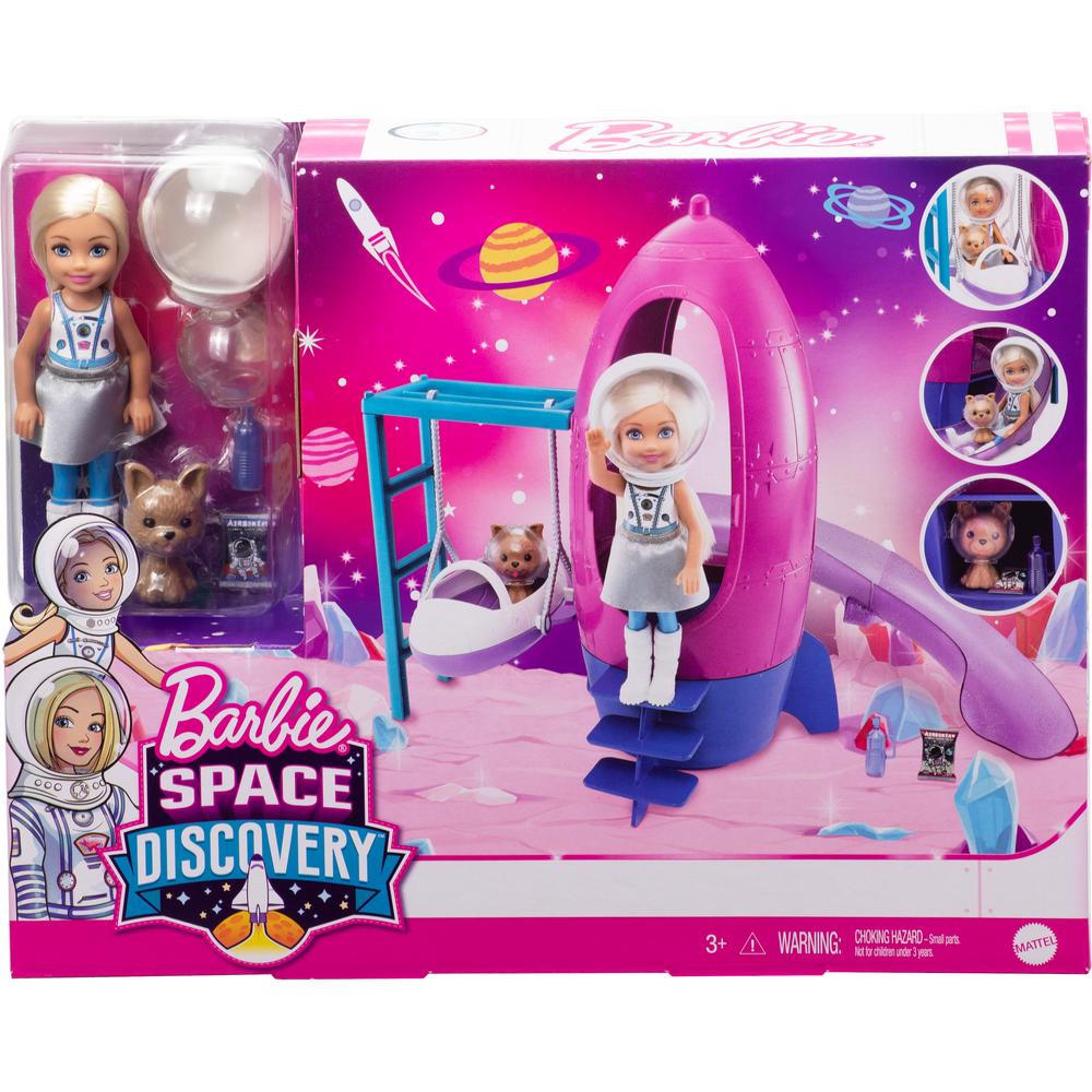 

Кукла Mattel Barbie Челси Игровая площадка Полёт в Космос GTW32