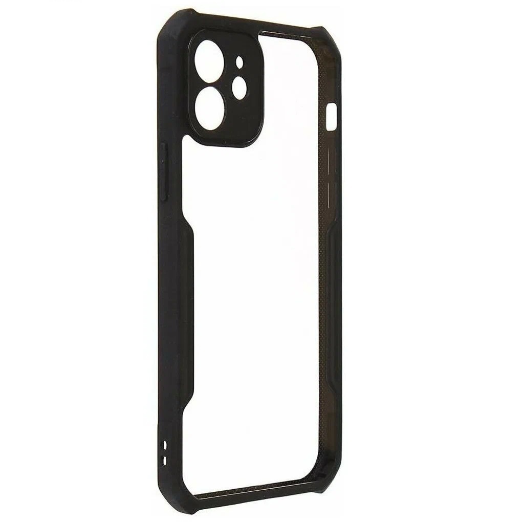 

Чехол на Apple iPhone 12 противоударный с усиленными углами XUNDD, Прозрачный