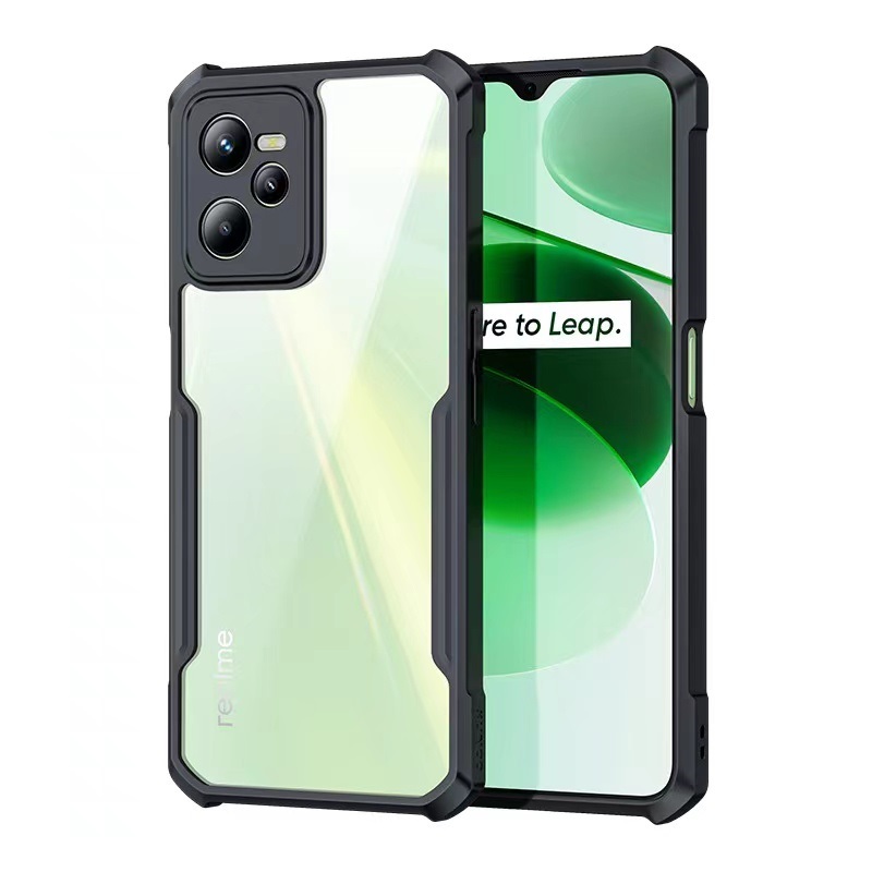 Чехол на Realme C35/Narzo 50A Prime противоударный с усиленными углами XUNDD