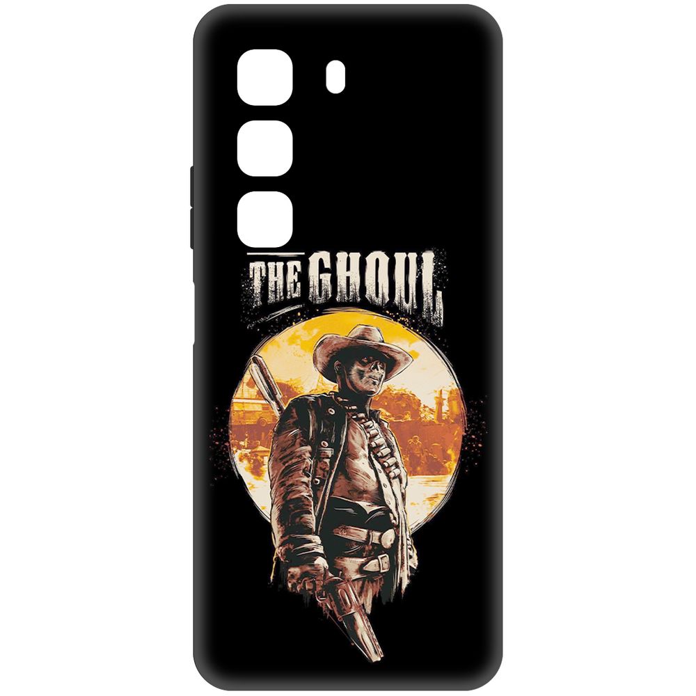 

Чехол-накладка Krutoff Soft Case Фоллаут (Fallout) - Гуль для INFINIX Hot 50 черный