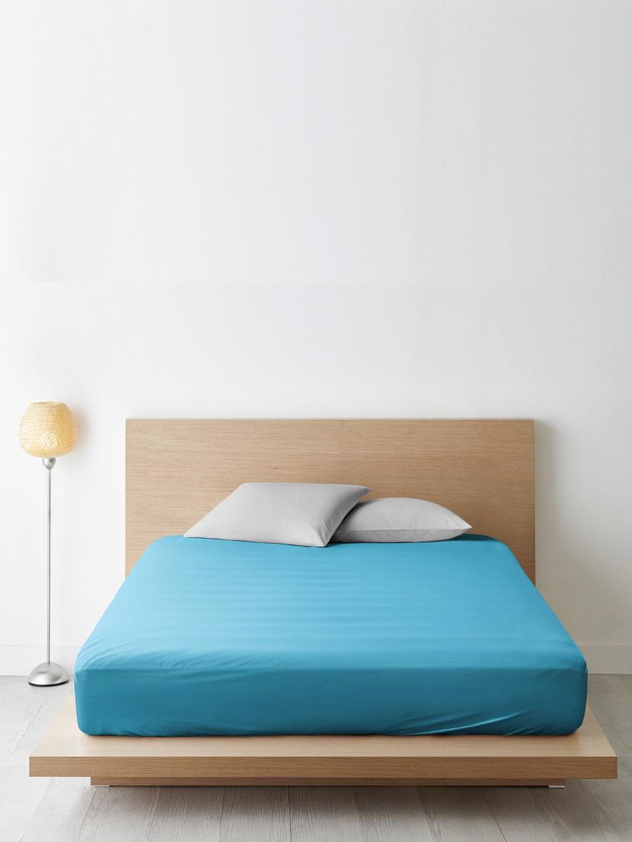 

Простыня Ночь Нежна "Бирюза" 702 Поплин однотонный (220х200) евро, ГОСТ-Р