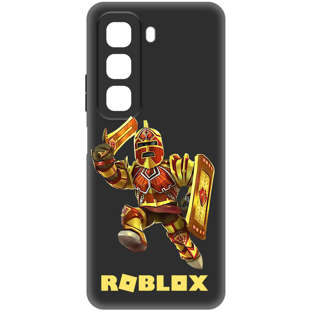 

Чехол-накладка Krutoff Soft Case Roblox-Рэдклифф для INFINIX Hot 50 черный