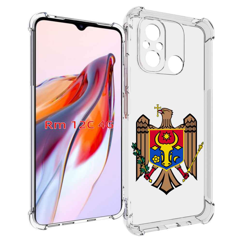 

Чехол MyPads герб-молдовы для Xiaomi Redmi 12C / Poco C55, Tocco