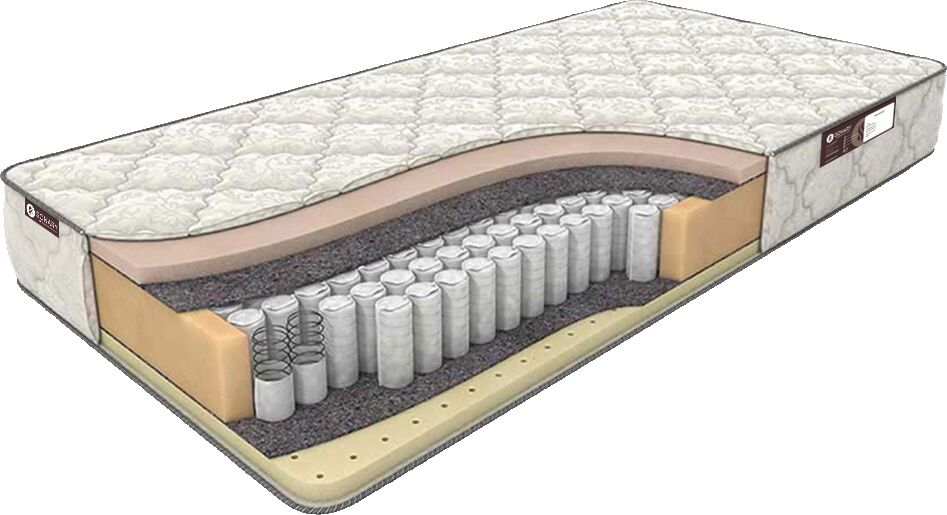 

Матрас Sonary Lidingo 190х185 серии Flow, Бежевый;белый;серый;серебристый, Lidingo