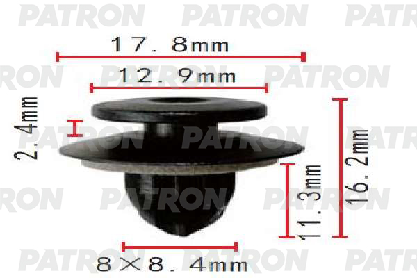 

Клипса Автомобильная PATRON P371956